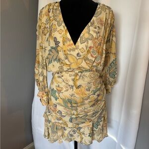 NWT - Vanessa Bruno Viscose Printed Naureen Wrap Dress